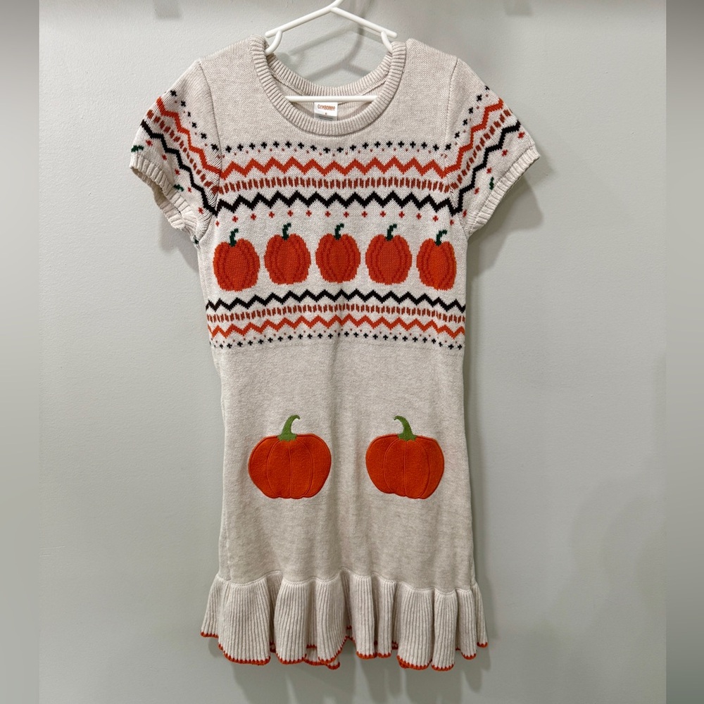 Gymboree Pumpkin Sweater Dress